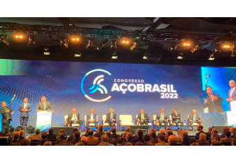 Começa hoje (23) o Congresso Aço Brasil 2022: evento reúne os principais stakeholders da indústria para debater as perspectivas e a importância do setor para a economia brasileira