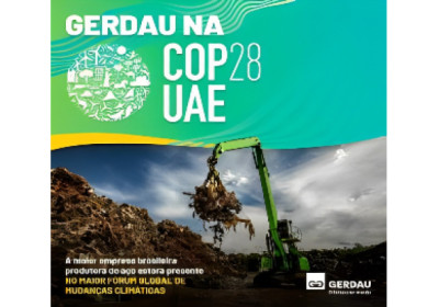 COP28: Gerdau marca presença no principal evento global sobre mudanças climáticas