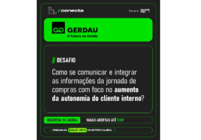 Gerdau e Instituto Caldeira lançam desafio de inovação aberta para otimizar a jornada de compras dos clientes internos