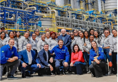 Suzano inaugura oficialmente a maior fábrica de celulose em linha única do mundo
