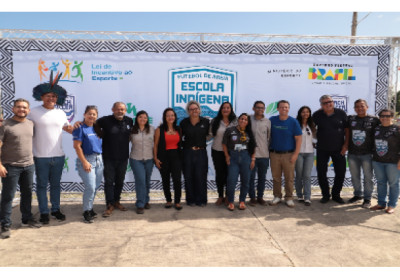 1° Escolinha de Beach Soccer Indígena do Brasil é oficializada em Aracruz