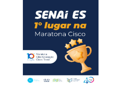Senai ES conquista 1º lugar nacional na Maratona Cisco e se consolida como referência em cibersegurança