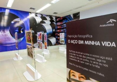 ArcelorMittal Tubarão realiza exposição “O Aço em Minha Vida”