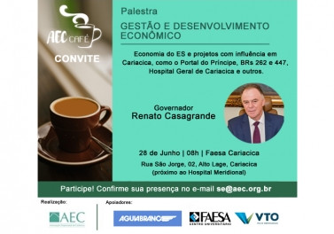 2ª Café AEC: Gestão e Desenvolvimento Econômico