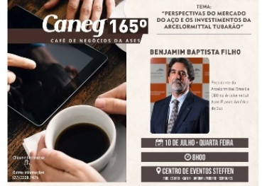 Convidamos para participar do Café de Negócios 165 da Ases