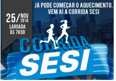 Corrida Sesi 2018: atletas poderão retirar os kits neste sábado (24) no Sesi Jardim da Penha