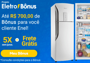 A TudoBônus e-commerce oferece subsídio para a compra de novos refrigeradores