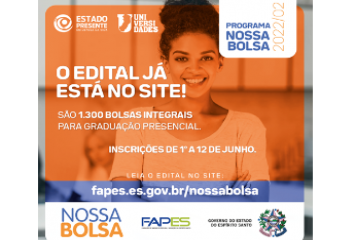 Inscrições para Nossa Bolsa 2022/02 começam nesta quarta-feira (1º)