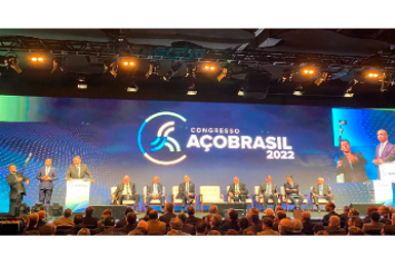 Começa hoje (23) o Congresso Aço Brasil 2022: evento reúne os principais stakeholders da indústria para debater as perspectivas e a importância do setor para a economia brasileira