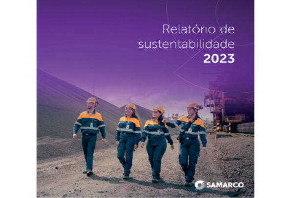 Relatório de Sustentabilidade da Samarco apresenta avanços na gestão de sustentabilidade