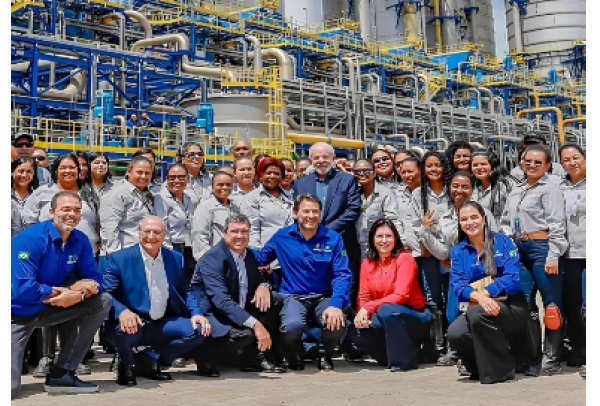 Suzano inaugura oficialmente a maior fábrica de celulose em linha única do mundo