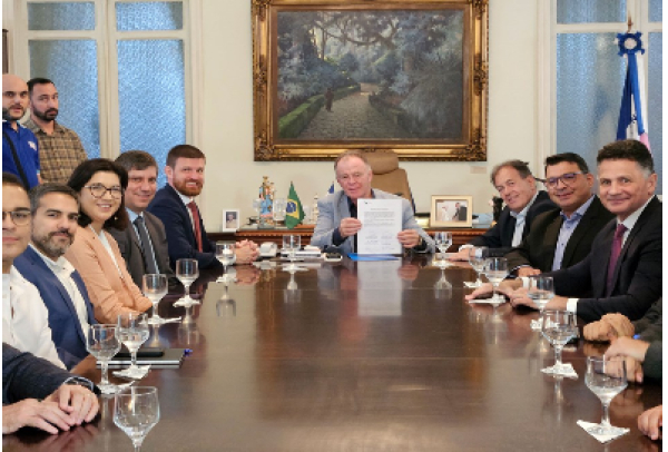 Vale, Águas de Reúso de Vitória e Cesan celebram parceria para o fornecimento de água reciclada para uso industrial