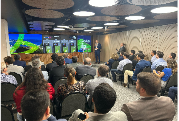 Em evento na Findes, ES Gás anuncia R$ 1 bilhão em investimento no Estado até 2030