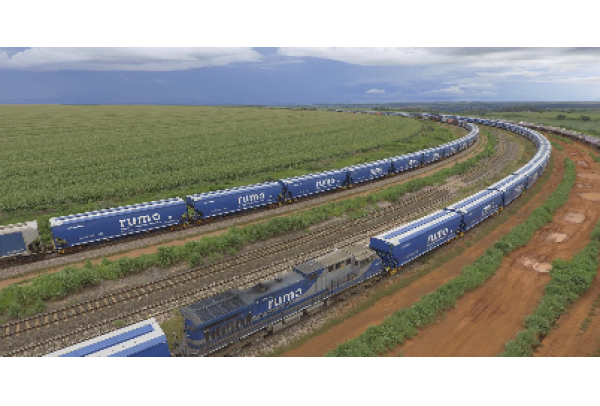 Rumo inicia operações com trens de 135 vagões nas principais rotas do agronegócio brasileiro