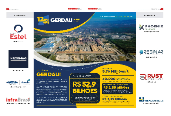 Homenagem aos 125 Anos da Gerdau