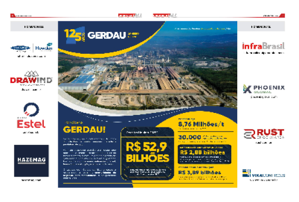 Homenagem aos 125 Anos da Gerdau