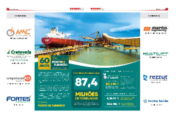 Homenagem aos 60 Anos do Porto de Tubarão