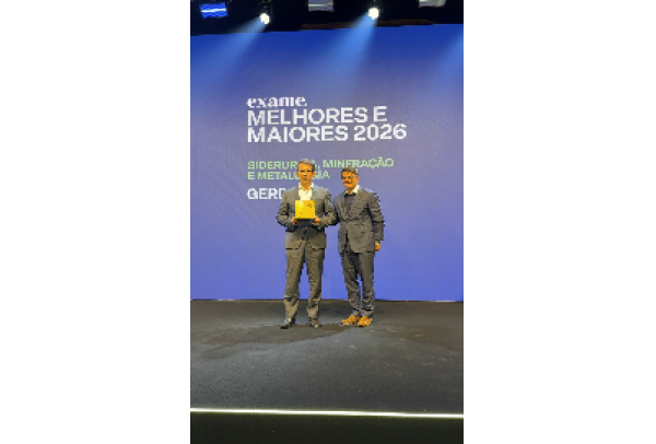 Gerdau é campeã do prêmio Melhores e Maiores 2026 da Exame
