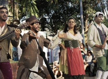 Artes Cênicas Mês a Mês chega a Sotelândia neste domingo, 06/11, com divertida comédia medieval