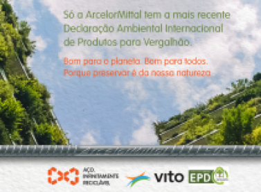 ArcelorMittal obtém certificação ambiental internacional inédita na indústria do aço nacional