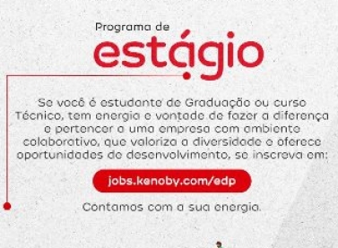 EDP acaba de abrir inscrições para o Programa de Estágio