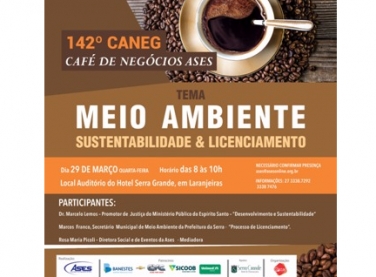 Café de Negócios na Serra apresenta ações de suatentabilidade do município