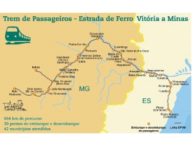 Protesto causa transtorno a centenas de passageiros da Estrada de Ferro Vitória a Minas (EFVM)