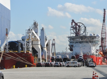 Terminais do Porto de Vitória seguem com operações