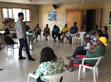 Pescadores de Povoação recebem treinamento sobre técnicas de aquaponia