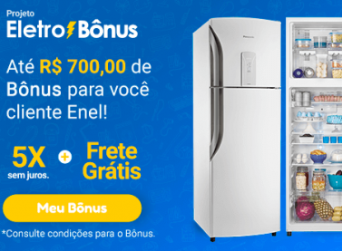 A TudoBônus e-commerce oferece subsídio para a compra de novos refrigeradores