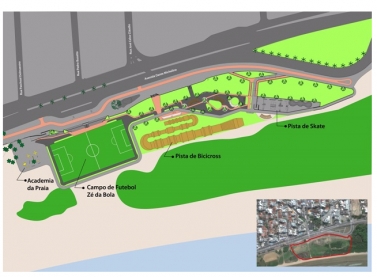 Praia de Camburi ganha novo espaço de lazer em 2018