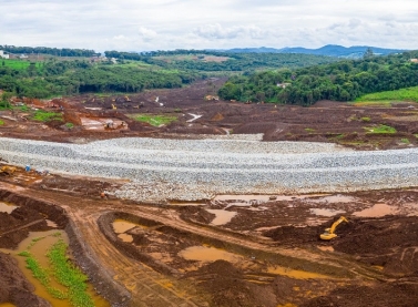 Vale conclui obras emergenciais de contenção em Brumadinho