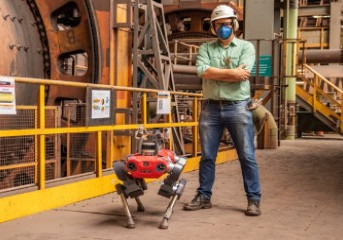 Anymal: Porto de Tubarão (ES) recebe assistente especial para manutenções