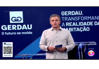 Gerdau se une ao Domingão com Huck em quadro de reforma de residência de baixa renda