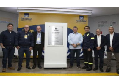 Gerdau e Governo de SP inauguram investimento de R$ 700 milhões para modernização de unidade de aços especiais em Pindamonhangaba