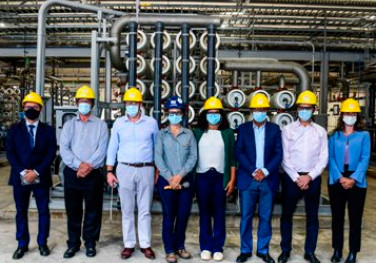 ArcelorMittal Tubarão inaugura maior planta de dessalinização de água do mar para fins industriais do país, no Espírito Santo