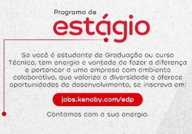 EDP acaba de abrir inscrições para o Programa de Estágio