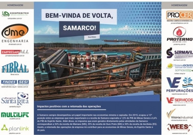 Bem-vinda de volta Samarco