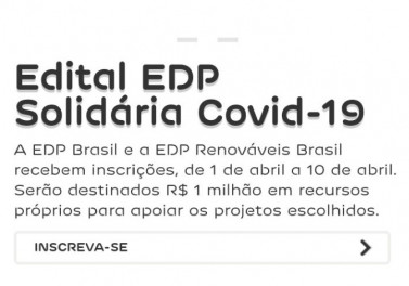 EDP apoia iniciativas no combate ao Coronavírus em comunidades vulneráveis