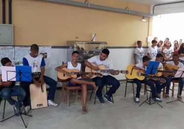 Fibria apoia ação cultural na Escola Caboclo Bernardo, em Aracruz (ES)