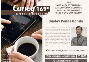 Mudança estrutural da economia é tema de café de empresários