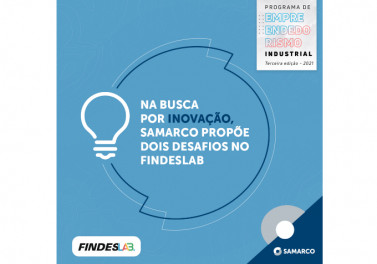 Samarco participa com dois novos desafios da terceira edição do Findeslab
