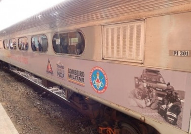 Carros do Trem de Passageiros da Vale são doados ao Corpo de Bombeiros MG