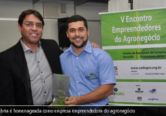 Fibria é homenageada como empresa empreendedora do agronegócio