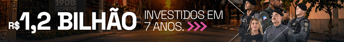 SECOM - Investimento em Segurança Pública