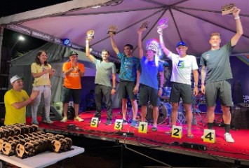 Danilo Pimentel e Bruna Stolf vencem o Ironcruz Portocel Endurance Triathlon