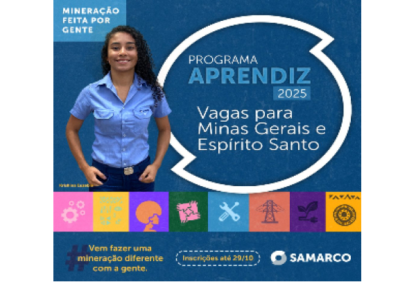 Programa Aprendiz 2025 está com inscrições abertas até 29 de outubro