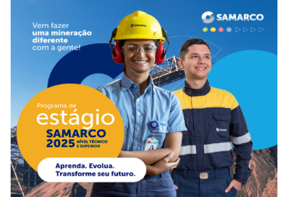 Samarco abre inscrições para o Programa de Estágio 2025