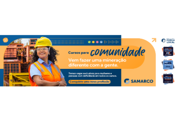 Samarco oferece cursos gratuitos para as comunidades vizinhas as suas operações