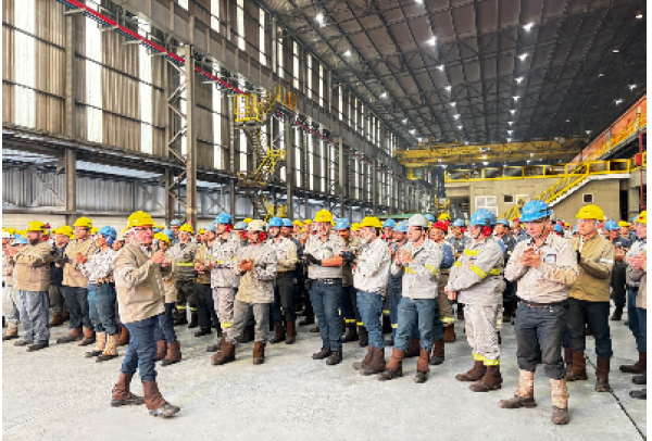 Usiminas promove Dia da Segurança, com parada de linhas operacionais